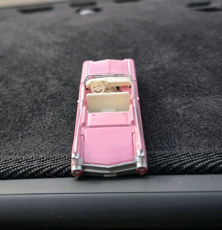 핑크 자동차 미니어처 장식품 피규어 새상품--6