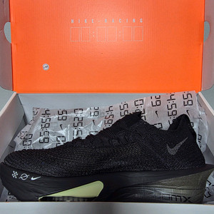 나이키 알파플라이3 블랙 러닝화 새제품 290