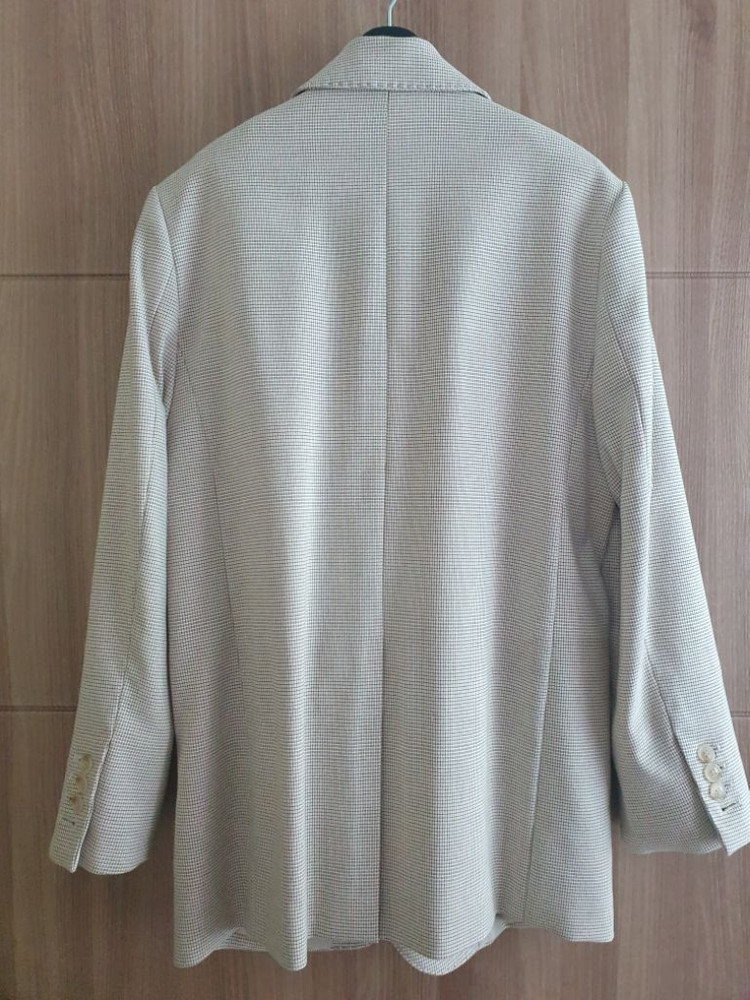 그로브스토어 벨라자켓 아이보리 여성자켓 체크자켓 w컨셉--3