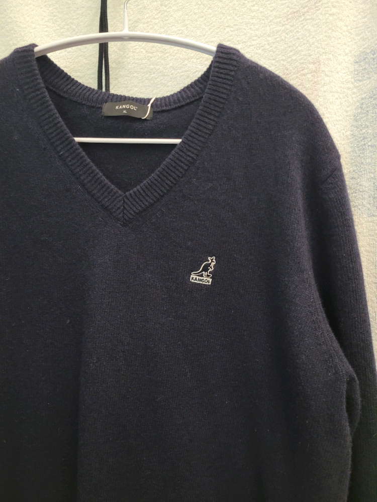 캉골 V넥 니트 남성 XL--1