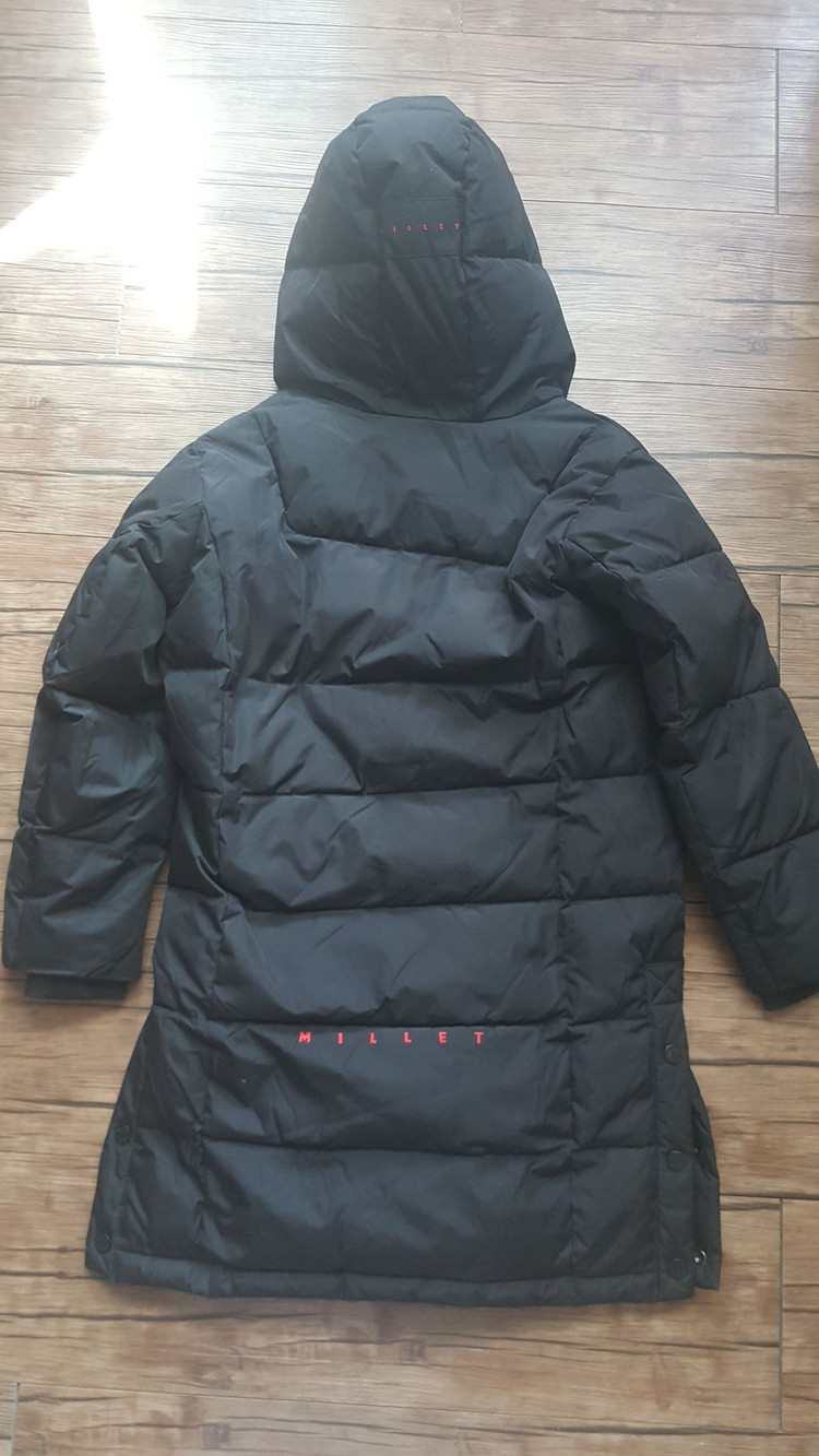 아동 130 8세 9세 패딩 롱패딩 밀레 후드--1