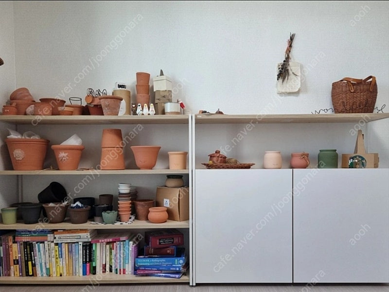 desker 데스커 선반 철제 3단(도어형or오픈형) 수납장 서랍장 책장 교구장--1