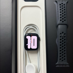 애플워치7나이키 41mm 미드나이트