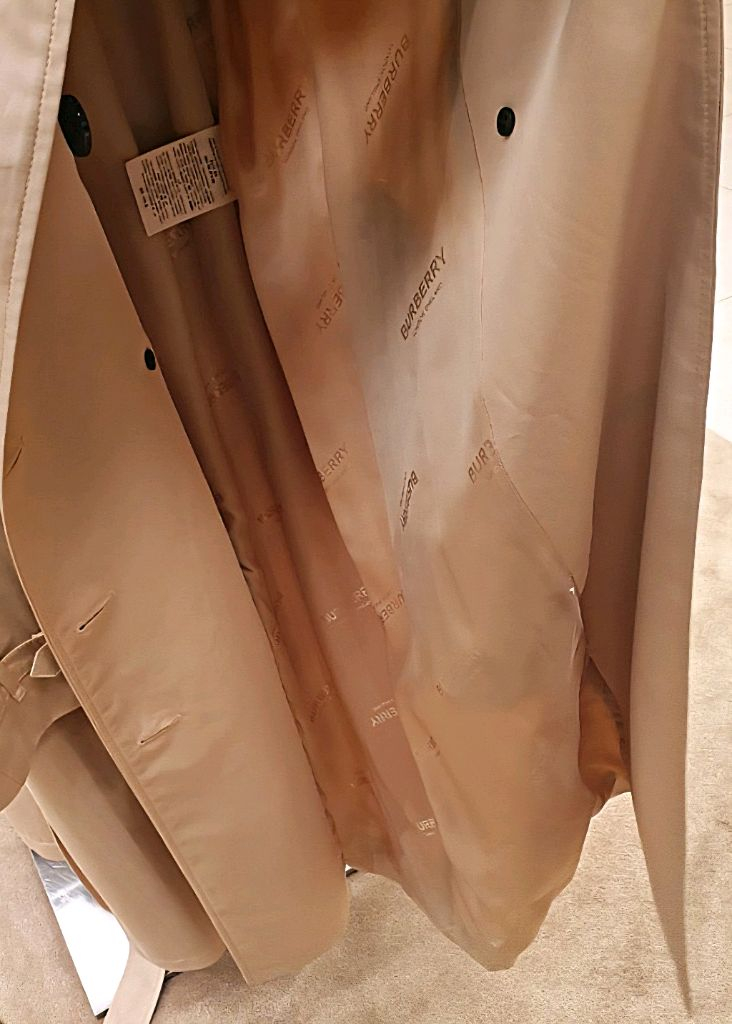 [정품]버버리 EGREMONT 트렌치--5