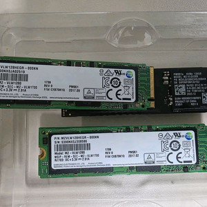SSD 삼성 pm991a, 961 128GB(거의새것)원10 11,24년 문서
