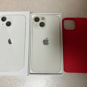아이폰13미니 화이트 128기가 a-급 풀세트 판매 합니다.