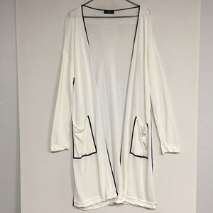 TIME 타임 슬리브리스 롱 가디건 F 이미지