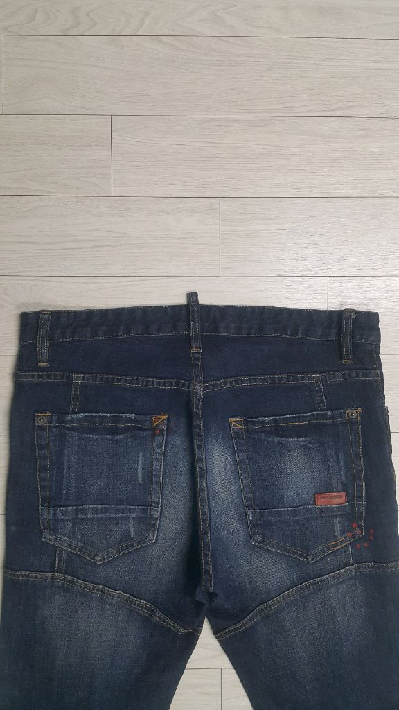 디스퀘어드2(사방스판) 레드패치 이태리진 34인치(No.105)거의새바지!--8