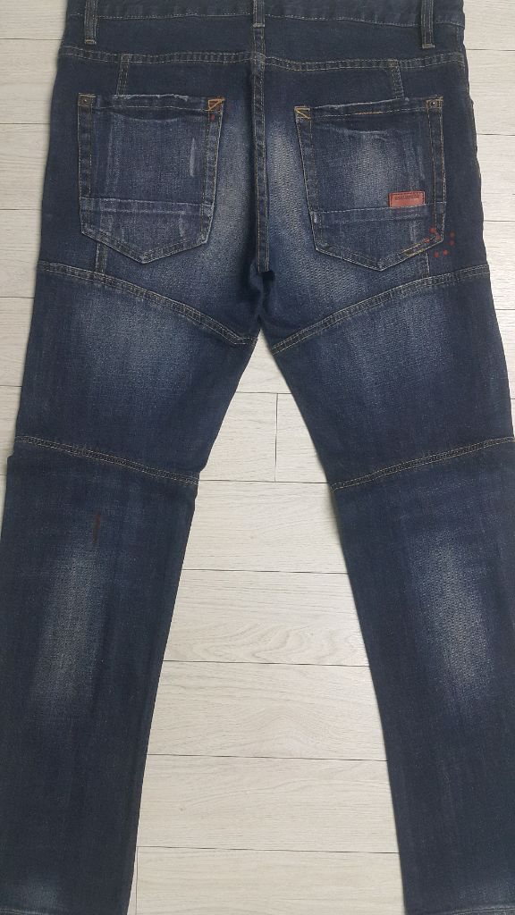 디스퀘어드2(사방스판) 레드패치 이태리진 34인치(No.105)S급! 드라이완료!--7