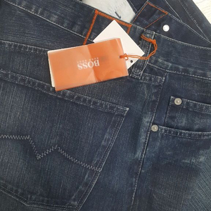 휴고보스 정품(해외판) 명품청바지 34인치(No.969)새상품!