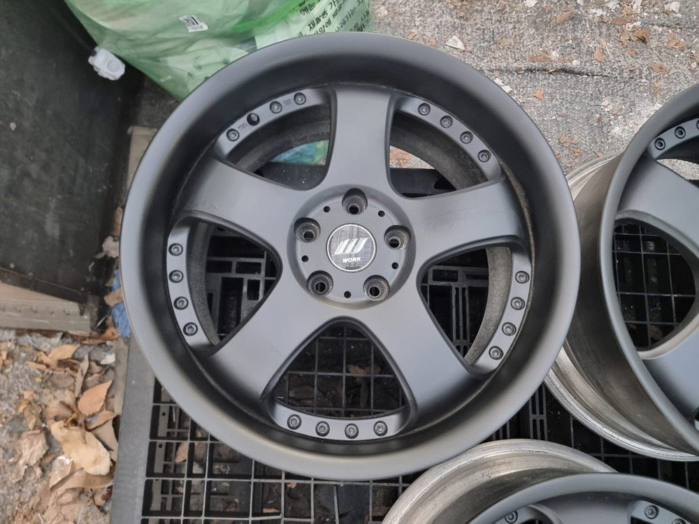 18인치 WORK 템테이션 블루 인피니티G37 SM520 카랜스2 소렌토R 아반떼HD 투스카니 포르테 오피러스 이미지