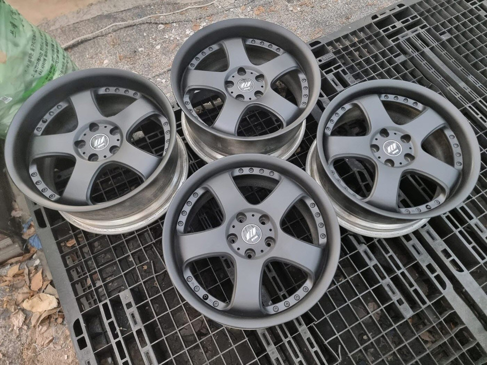 18인치 WORK 템테이션 블루 인피니티G37 SM520 카랜스2 소렌토R 아반떼HD 투스카니 포르테 오피러스 이미지