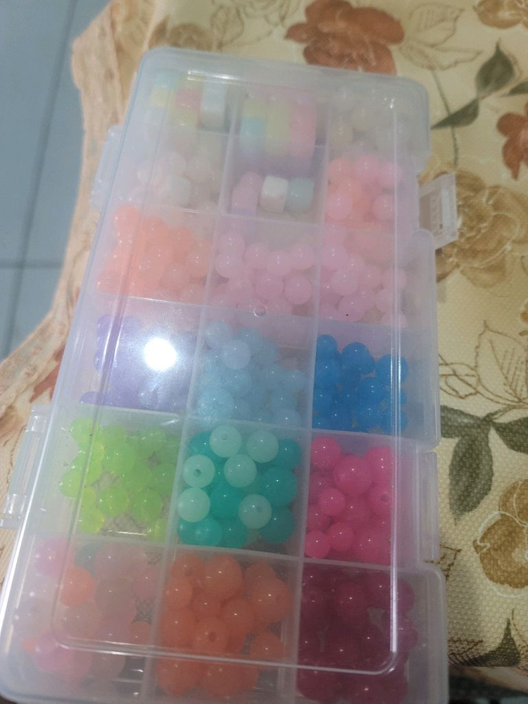 구슬 비즈공예 세트,보관함 포함 전부--3