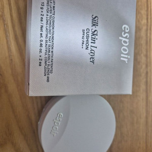 에스쁘아 실크 스킨 레이어 쿠션 20.5호 피치우롱(본품+리필) 이미지