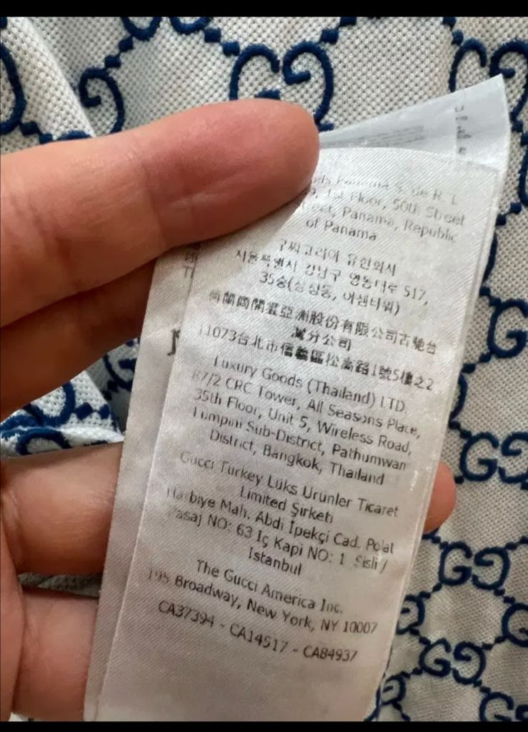 24fw 구찌 반팔카라티 L 이미지