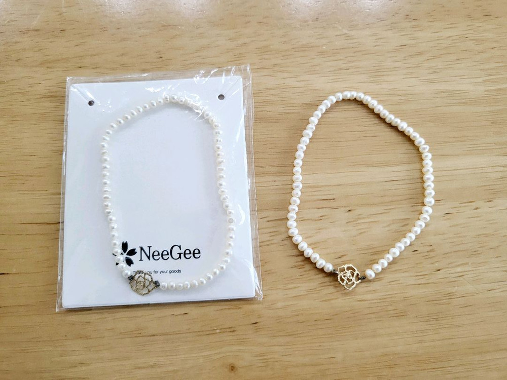 새상품> 14k 진주팔찌 2개 32만원--2