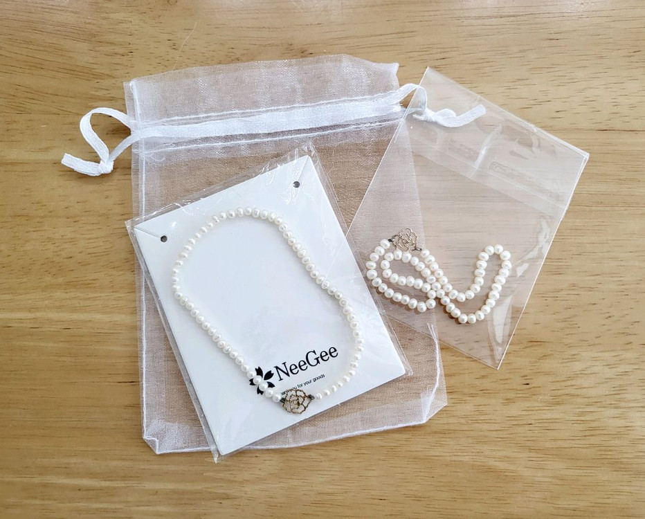 새상품> 14k 진주팔찌 2개 32만원--6