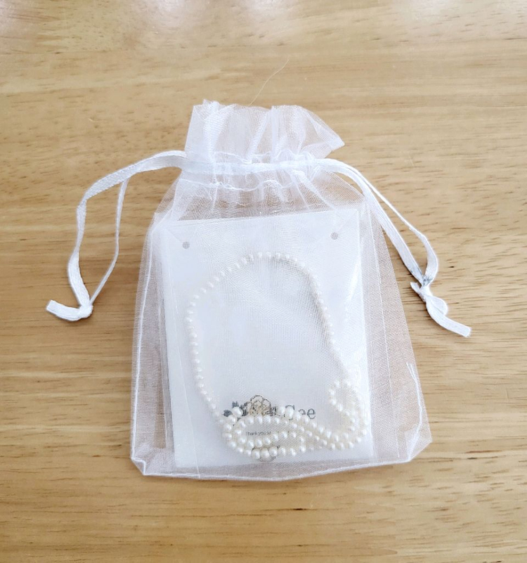 새상품> 14k 진주팔찌 2개 32만원--7