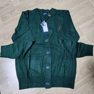 폴로 랄프로렌 남성(공용도 됨) 가디건 L 새상품 이미지