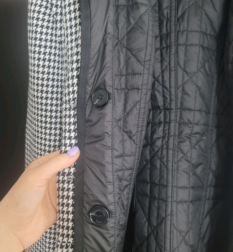 디올 Dior 하운드 투스 퀼팅 자켓 이미지