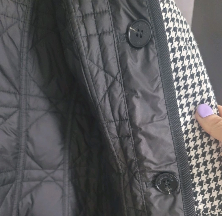 디올 Dior 하운드 투스 퀼팅 자켓 이미지