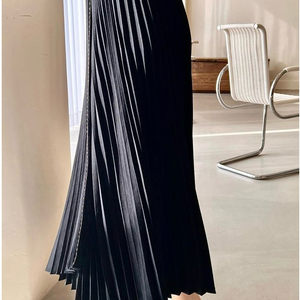 보웬 리아 주름 플리츠 스커트