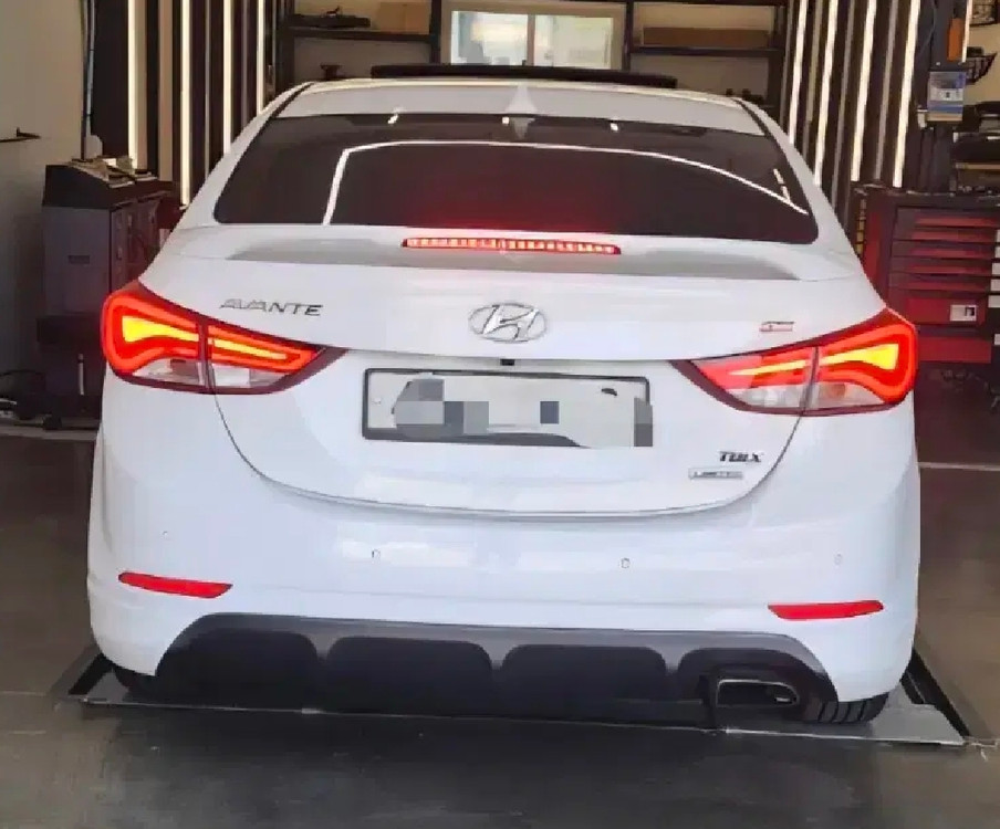 아반떼MD 리어범퍼커버 리어스키드 리어댐 뒷범퍼커버 리어디퓨져 , 코나 스토닉 2열 커튼 이미지