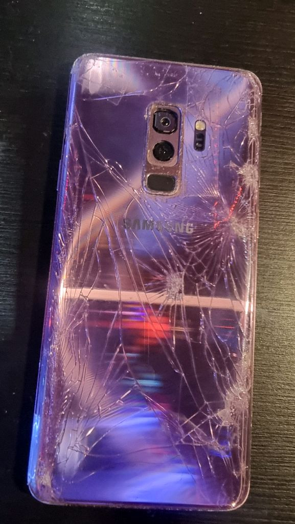 갤럭시 삼성 S9+ 부품용 / 터치 정상--4