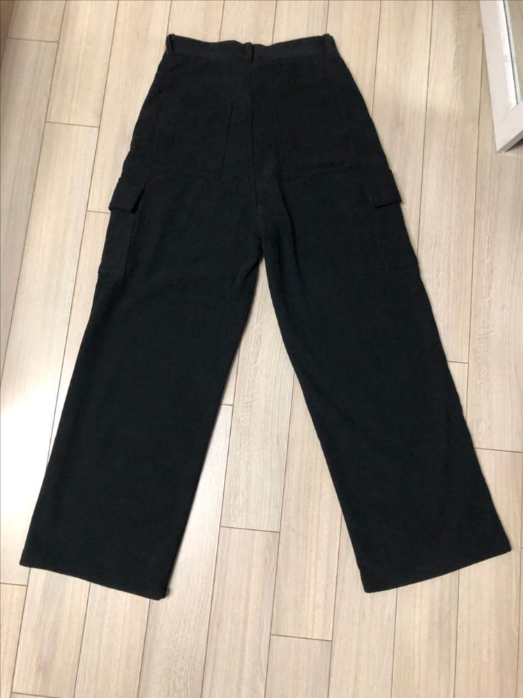 (새상품)기모 카고 코듀로이 팬츠--2