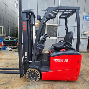 2014년식 최신형 니찌유 좌식 삼륜 1톤 전동지게차 3M 좁은곳OK 550만