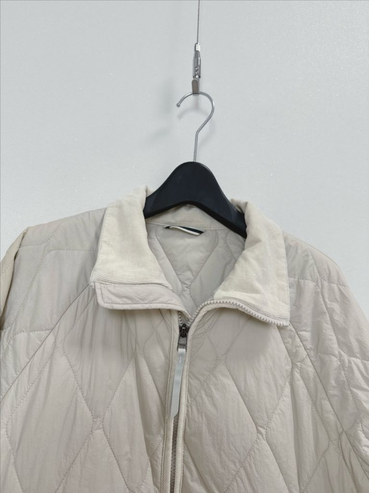 코오롱 퀼팅 숏 경량 자켓--1