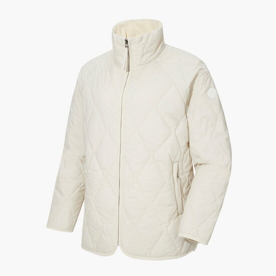 코오롱 퀼팅 숏 경량 자켓--9