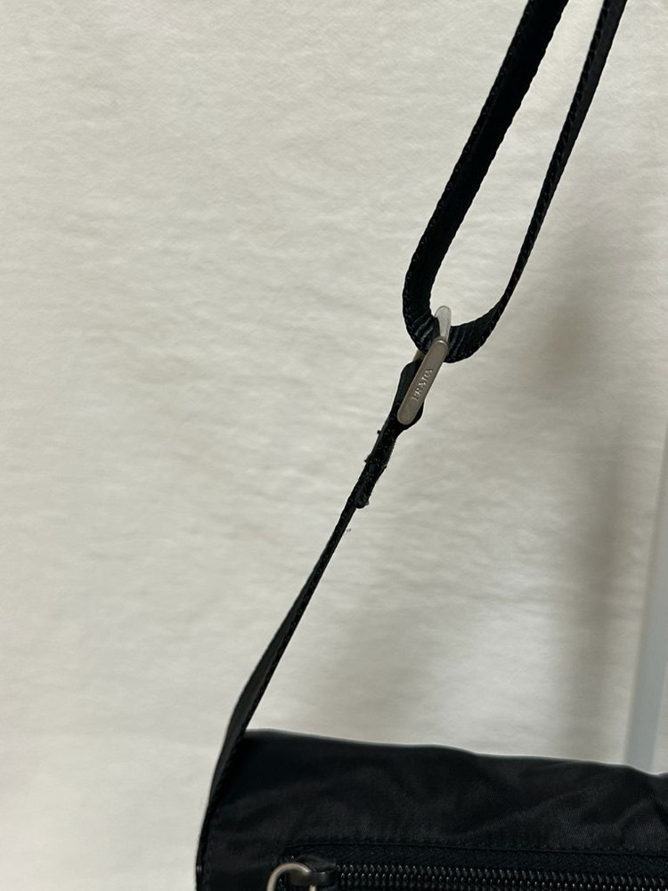 (컨디션 최상)정품 프라다 포코노 나일론 주우재백 크로스백 메신저백 숄더백--4