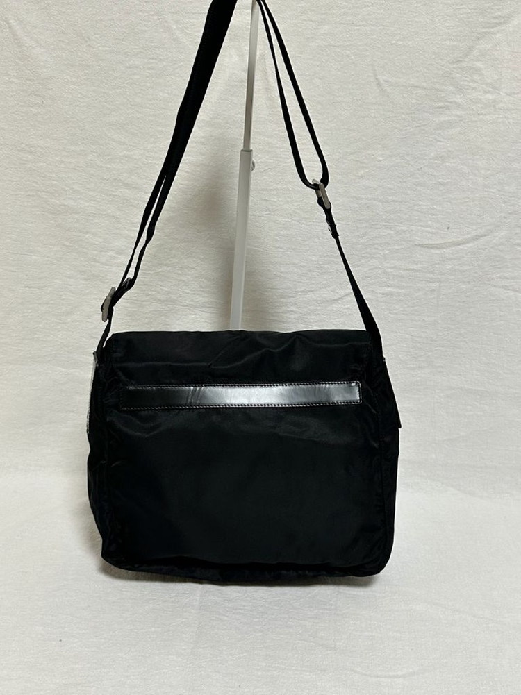 (컨디션 최상)정품 프라다 포코노 나일론 주우재백 크로스백 메신저백 숄더백--5