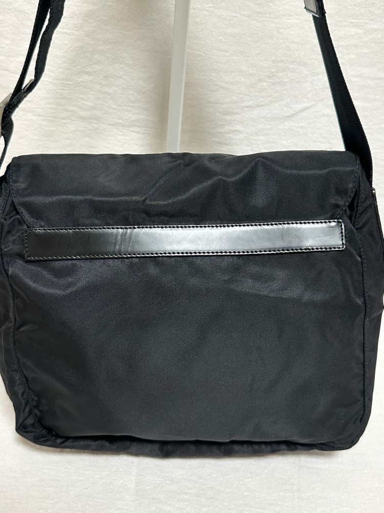 (컨디션 최상)정품 프라다 포코노 나일론 주우재백 크로스백 메신저백 숄더백--6