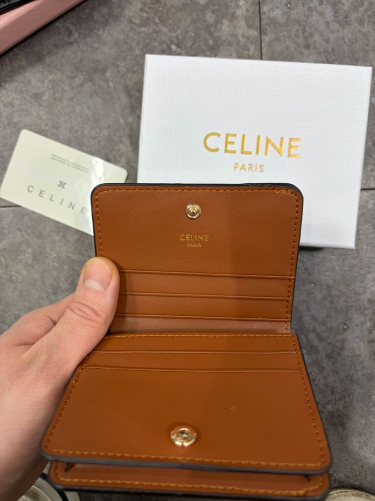 셀린느 반지갑--1