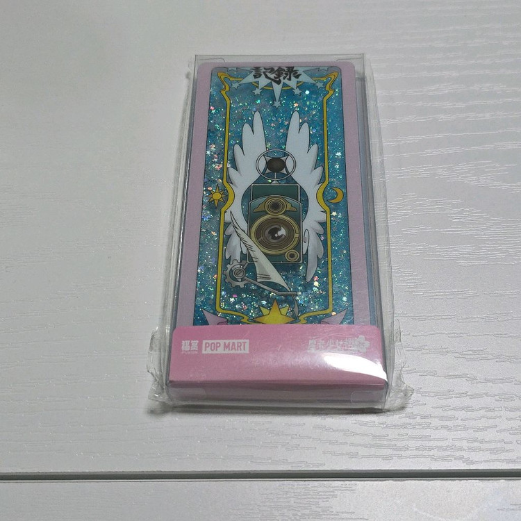 카드캡터 체리 사쿠라 팝마트 쿠지 아크릴 글리터 쉐이커 이미지