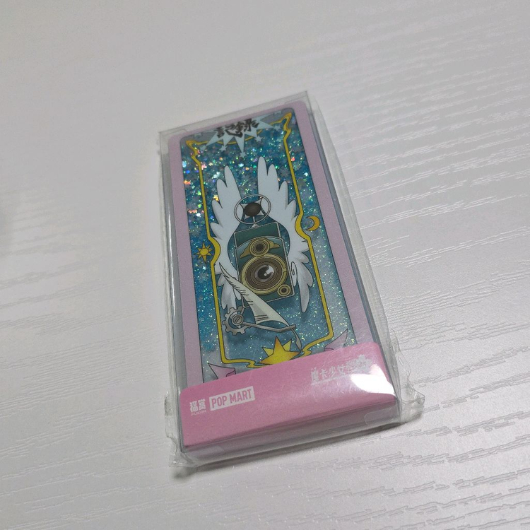 카드캡터 체리 사쿠라 팝마트 쿠지 아크릴 글리터 쉐이커 이미지