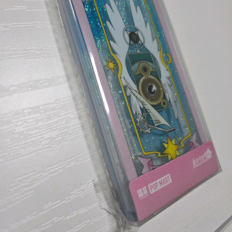 카드캡터 체리 사쿠라 팝마트 쿠지 아크릴 글리터 쉐이커 이미지
