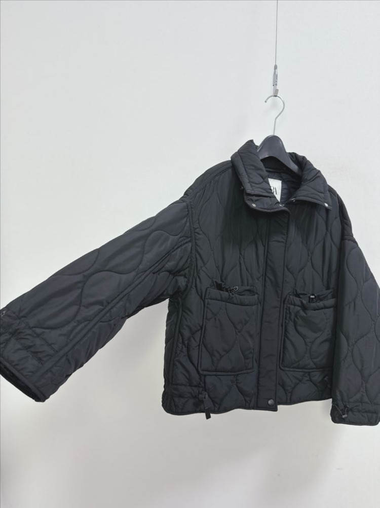 자라 퀼티드 점퍼 퀼팅 자켓--2