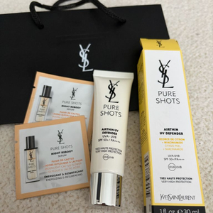 입생로랑 퓨어샷 에어씬 유브이 디팬더 새것 정품