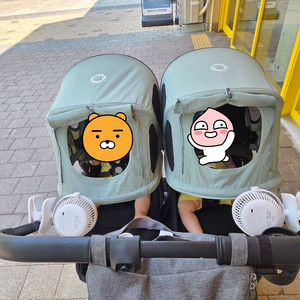 더블 유모차 이미지