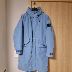 스톤아일랜드 다비드 롱패딩 안감기모 새상품급