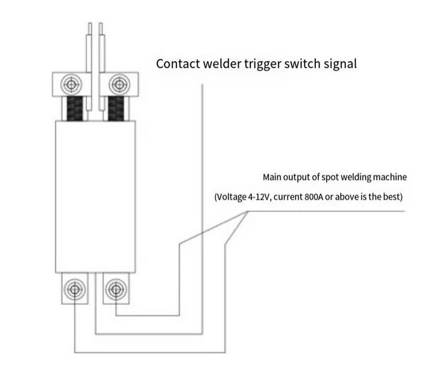 미니 스폿 용접용 자동 트리거가 있는 휴대용 펜 미사용제품--1