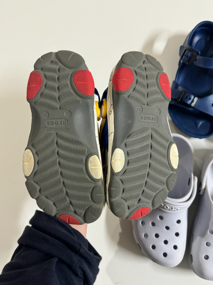 크록스 키즈, 버켄스탁 키즈 c13 190사이즈 3켤레 일괄--2