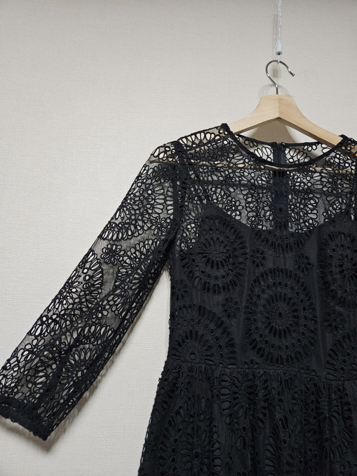 질스튜어트 Jill Stuart 레이스 원피스 55사이즈--5