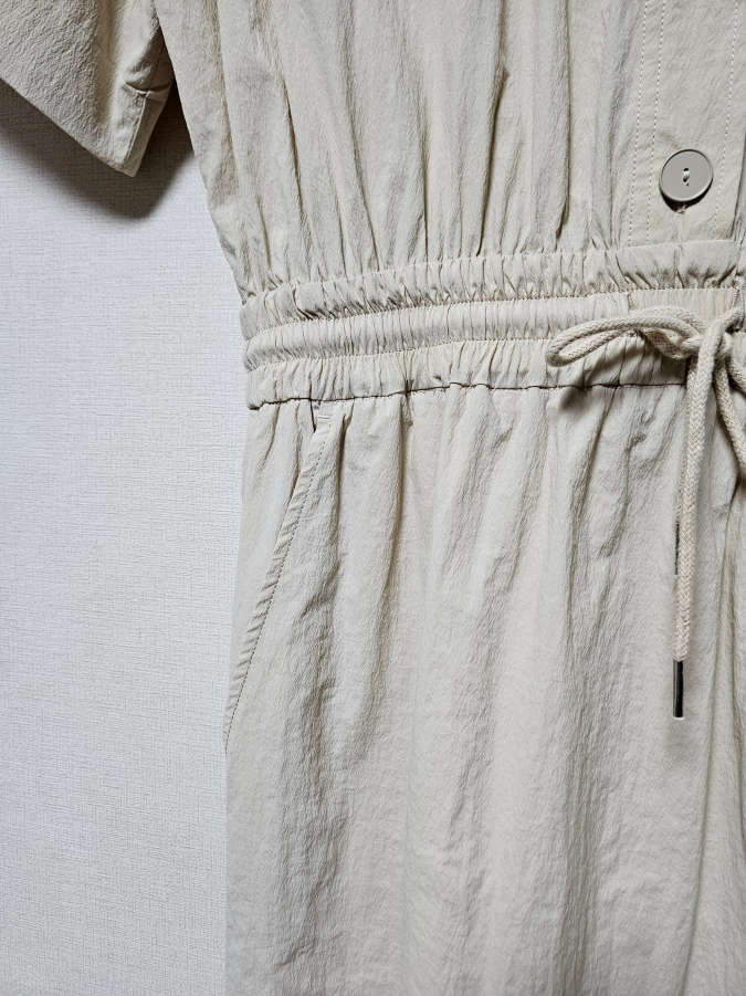 온앤온 on&on 링클 롱 원피스 55사이즈--6