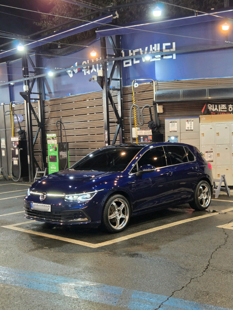 SSR GTX03 18인치 8J 45 pcd112 실버 휠타이어--3