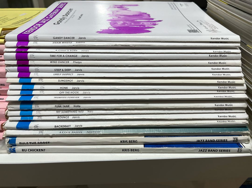 빅밴드 스코어 파트보 60여곡--2