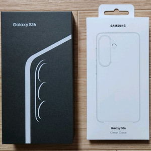갤럭시 S26 512GB 화이트 자급제 미개봉+케이스
